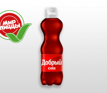 Лимонад Добрый Кола 0,5 л