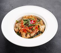 Фунчоза с говядиной