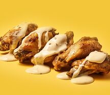 Крылышки в чесночном соусе