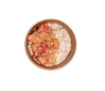 Каша овсяная с яблоком и корицей