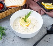 Финская уха на сливках