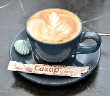 ФлэтУайт на миндальном молоке