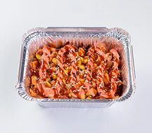 Рисовая лазанья с лососем