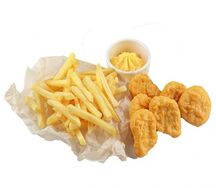 Комбо Наггетсы и картофель фри