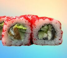 Калифорния с угрем