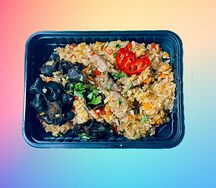 Рис с телятиной