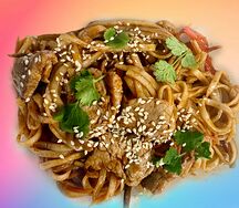 Удон со свининой