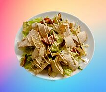 Салат Цезарь с курицей