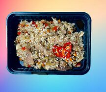 Рис со свининой