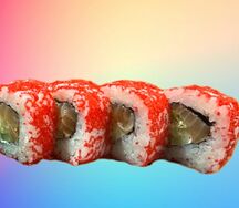 Калифорния с лососем