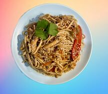 Удон с курицей