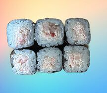 Маки с крабом