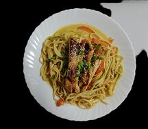 Wok с курицей