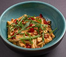 Казаречче с цыпленком