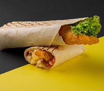 Шаурма с креветками