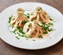 Хинкали с говядиной