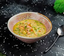 Финская уха с лососем