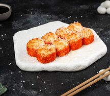 Запеченный ролл с креветкой