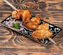Шашлык из куриных крылышек
