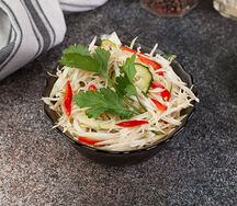 Капуста, маринованная с ароматным маслом