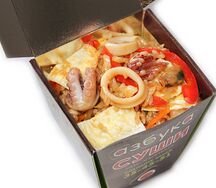 Рис с морепродуктами