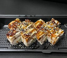 Ролл Фуджияма запеченная