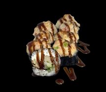 Запеченный ролл Креветка-краб