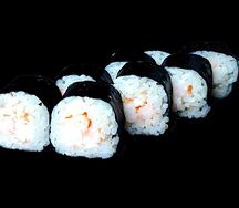 Мини-ролл с креветками