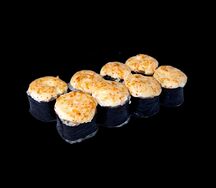 Запеченный мини-ролл с лососем