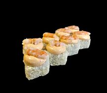 Ролл Лава с креветками