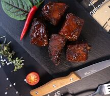 Жженые концы из техасского смокера
