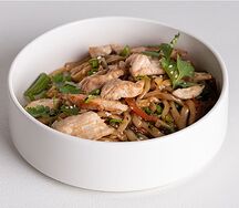 Лапша с курицей