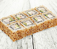 Ролл Калифорния в кунжуте