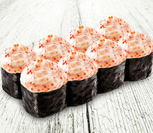 Запеченный ролл Кальмар копченый