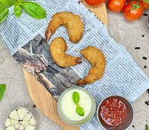 Креветки во фритюре