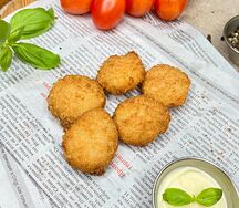 Сырные медальоны 