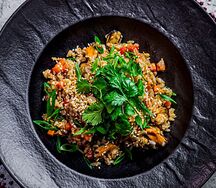 Жареный рис с мидиями