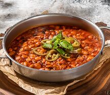 Куру фасулье из красной фасоли с луком