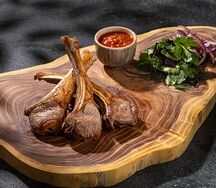 Шашлык из каре ягнёнка