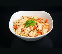 Wok с цыпленком в соусе терияки