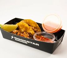 Тако с говядиной и соусом Луизиана