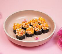 Fresh-ролл с креветкой и апельсином