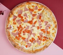 Пицца с Ветчиной и грибами