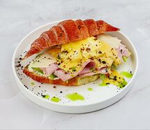 Круассан с мортаделлой