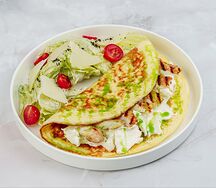 Омлет с цыплёнком