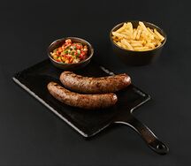 Куриные колбаски