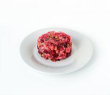 Винегрет с зеленым горошком