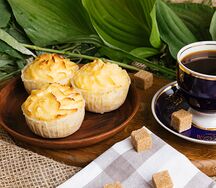 Чизкейк с малиной