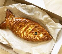 Пирог с сельдью