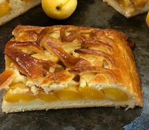 Пирог с абрикосами
